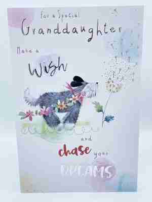 Granddaughter On Your Birthday Card By Kingfisher