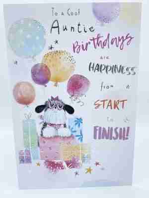 Auntie On Your Birthday Card By Kingfisher