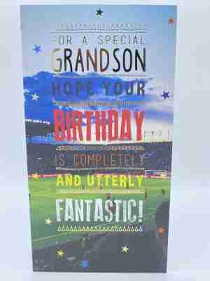 Grandson On Your Birthday Card By Kingfisher