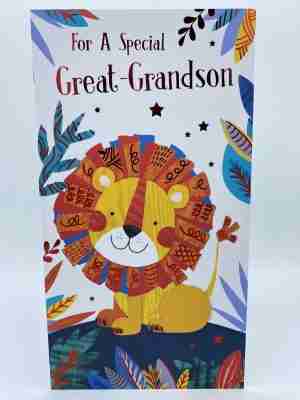 Happy Birthday - Special Great-Grandson