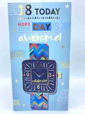 Happy 18th Birthday Card By Kingfisher