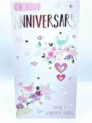 On Your Anniversary Card Card By Kingfisher