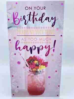 Happy Birthday Card By Kingfisher