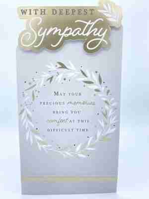 With Deepest Sympathy Slim Card