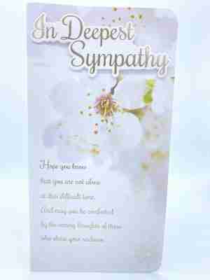 In Deepest Sympathy Slim Card