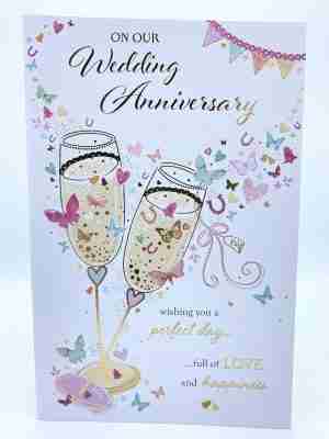 On Your Wedding Anniversary Card