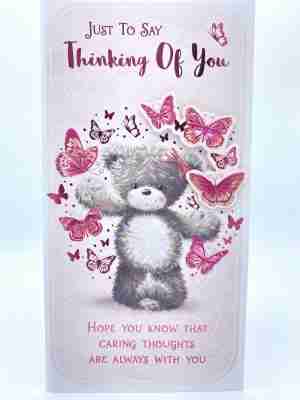 Just To Say Thinking Of You Slim Card
