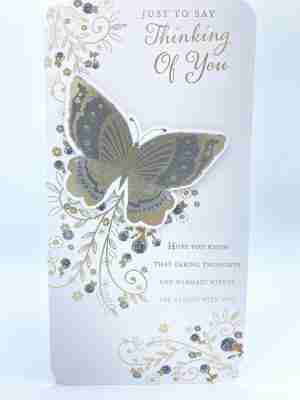 Just To Say Thinking Of You Slim Card