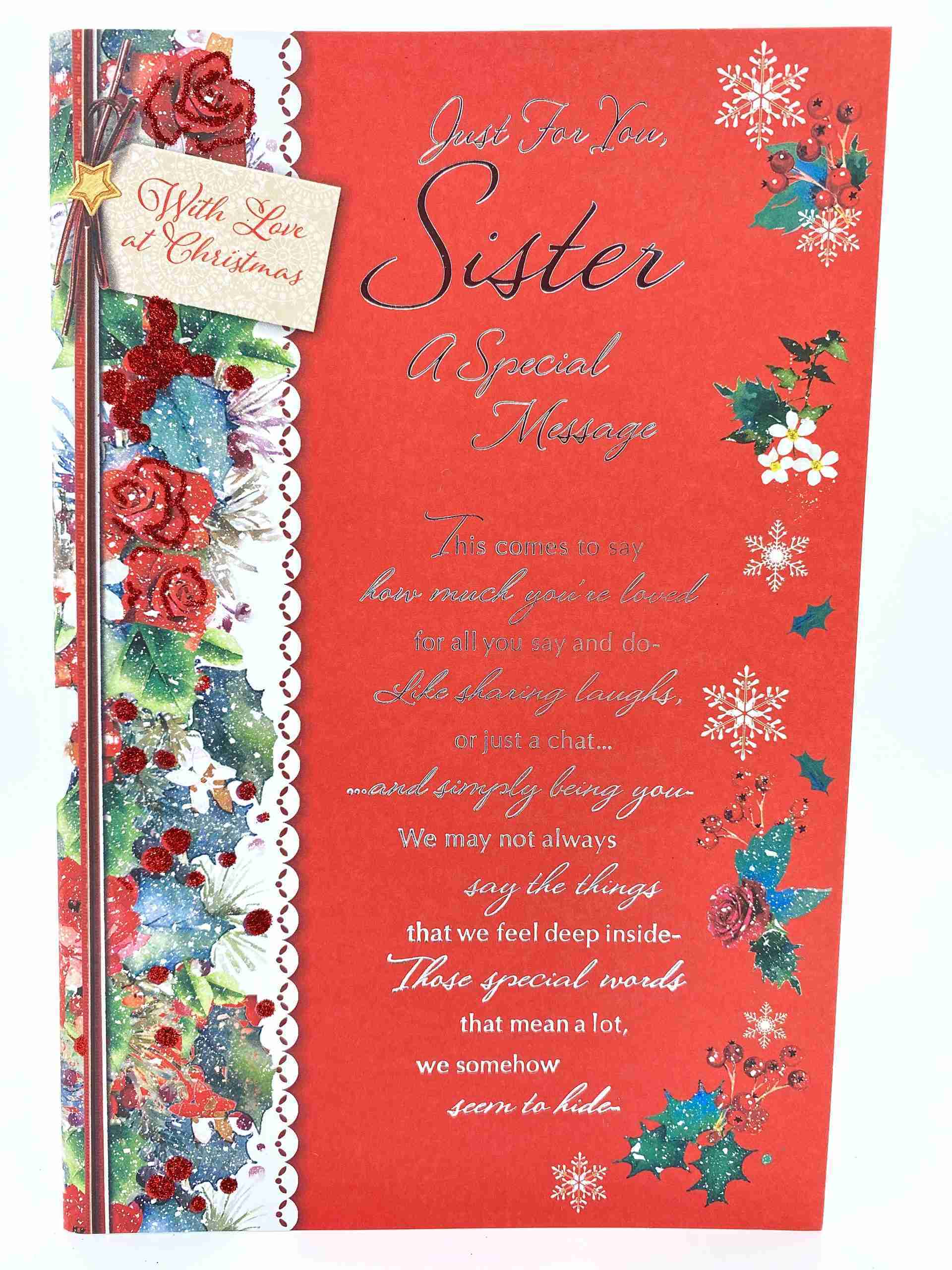 Sister Christmas Card By Simon Elvin - Cardmarkets