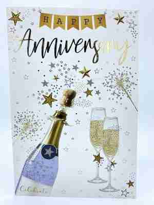 Happy Anniversary Card By Kingfisher