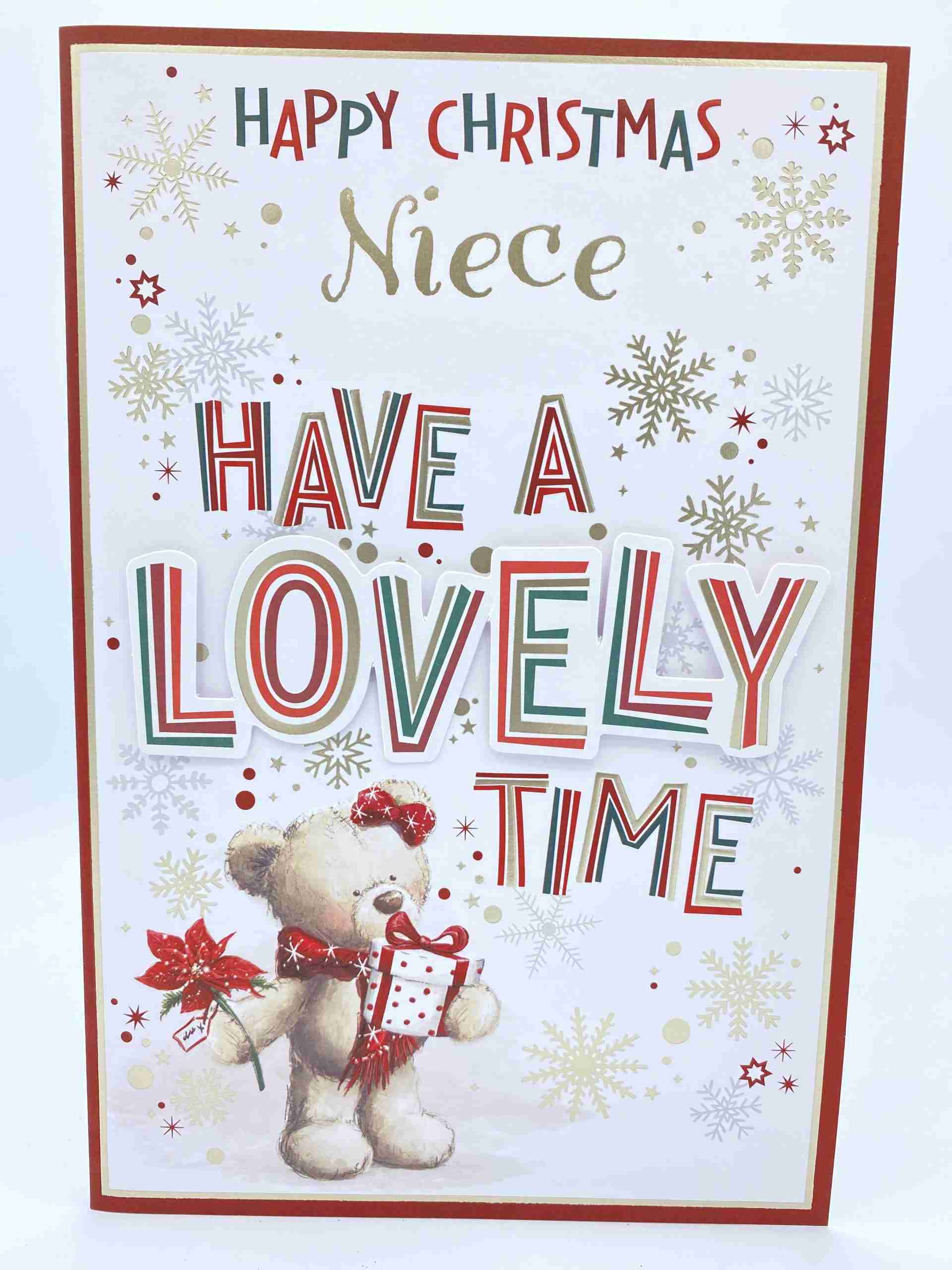 Happy Christmas Niece Card - Cardmarkets