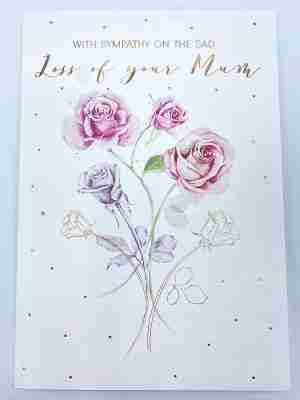Sympathy On The Sad Loss Of Your Mum Card 