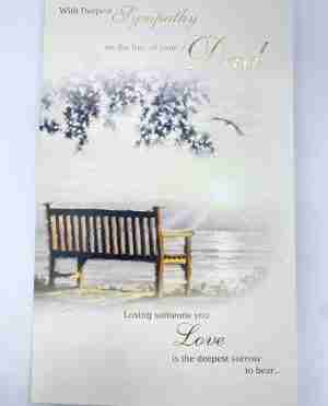 With Deepest Sympathy On The Loss Of Your Dad Card